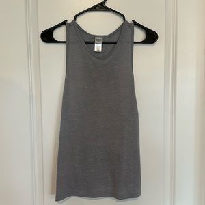 Victoria Sport gray tank top, cut out back, size small